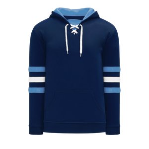 Athletic Knit (AK) A1845Y-761 Youth Navy/Sky Blue/White Apparel Sweatshirt