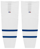 Athletic Knit (AK) HS2100-205 Toronto Marlies White Mesh Ice Hockey Socks