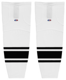 Athletic Knit (AK) HS2100-222 White/Black Mesh Ice Hockey Socks