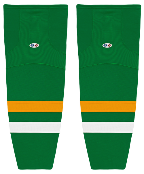 Athletic Knit (AK) HS2100-306 Old Minnesota North Stars Kelly Green Mesh Ice Hockey Socks - PSH Sports