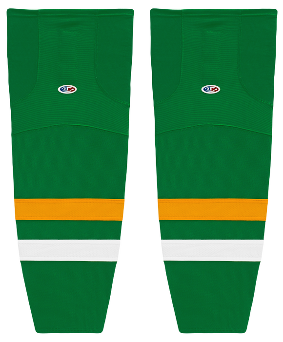 Athletic Knit (AK) HS2100-306 Old Minnesota North Stars Kelly Green Mesh Ice Hockey Socks