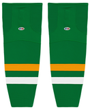 Athletic Knit (AK) HS2100-306 Old Minnesota North Stars Kelly Green Mesh Ice Hockey Socks