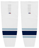 Athletic Knit (AK) HS2100-341 University of Maine Black Bears White Mesh Ice Hockey Socks