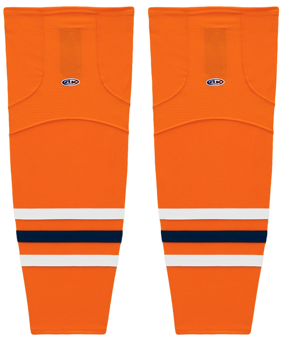 Athletic Knit (AK) HS2100-369 Bakersfield Condors Orange Mesh Ice Hockey Socks