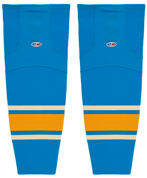 Athletic Knit (AK) HS2100-442 2016 St. Louis Blues Winter Classic Blue Mesh Ice Hockey Socks - PSH Sports