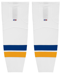 Athletic Knit (AK) HS2100-449 2014 St. Louis Blues White Mesh Ice Hockey Socks