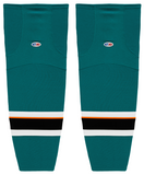 Athletic Knit (AK) HS2100-466 San Jose Barracuda Pacific Teal Mesh Ice Hockey Socks