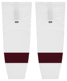 Athletic Knit (AK) HS2100-481 Peterborough Petes White Mesh Ice Hockey Socks