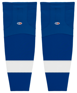 Athletic Knit (AK) HS2100-488 2011 Tampa Bay Lightning Royal Blue Mesh Ice Hockey Socks