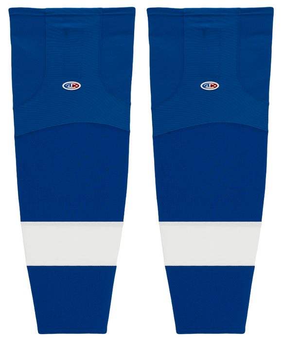 Athletic Knit (AK) HS2100-488 2011 Tampa Bay Lightning Royal Blue Mesh Ice Hockey Socks