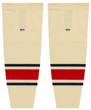 Athletic Knit (AK) HS2100-513 New York Rangers Winter Classic Sand Mesh Ice Hockey Socks
