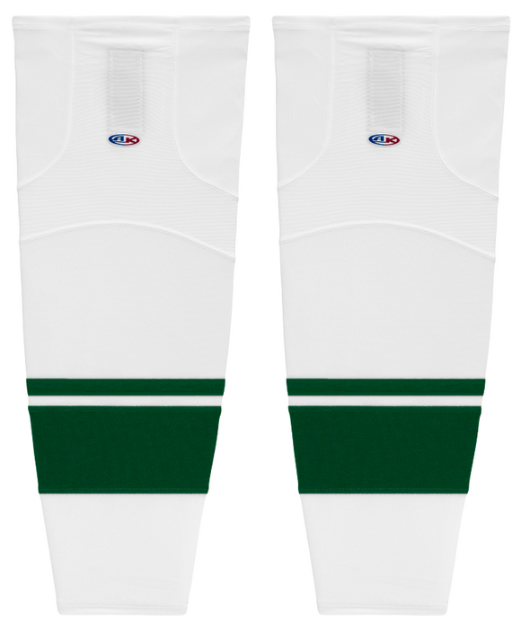Athletic Knit (AK) HS2100-565 Iowa Wild White Mesh Ice Hockey Socks