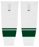Athletic Knit (AK) HS2100-565 2013 Minnesota Wild White Mesh Ice Hockey Socks