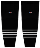 Athletic Knit (AK) HS2100-696 2015 New York Islanders Third Black Mesh Ice Hockey Socks
