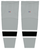 Athletic Knit (AK) HS2100-954 Los Angeles Kings Stadium Series Grey Mesh Ice Hockey Socks