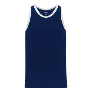 Athletic Knit (AK) B1325L-216 Ladies Navy/White League Basketball Jersey