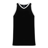 Athletic Knit (AK) B1325Y-221 Youth Black/White League Basketball Jersey
