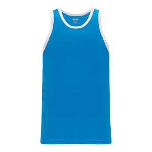 Athletic Knit (AK) B1325Y-289 Youth Pro Blue/White League Basketball Jersey