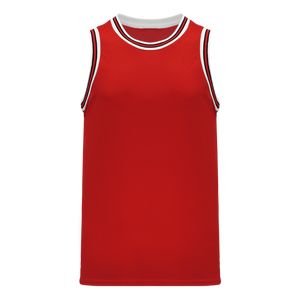 Athletic Knit (AK) B1710Y-414 Youth Chicago Bulls Red Pro Basketball Jersey
