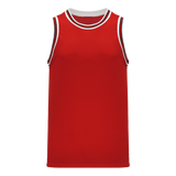 Athletic Knit (AK) B1710A-414 Adult Chicago Bulls Red Pro Basketball Jersey