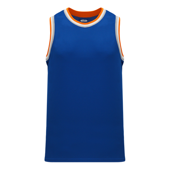 Athletic Knit (AK) B1710A-485 Adult New York Knicks Royal Blue Pro Basketball Jersey