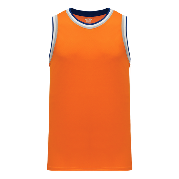 Athletic Knit (AK) B1710Y-486 Youth New York Knicks Orange Pro Basketball Jersey