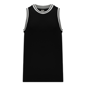 Athletic Knit (AK) B1710A-918 Adult San Antonio Spurs Black Pro Basketball Jersey