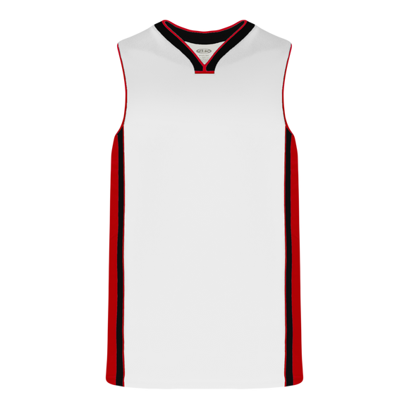 Athletic Knit (AK) B1715A-415 Adult Chicago Bulls White Pro Basketball Jersey