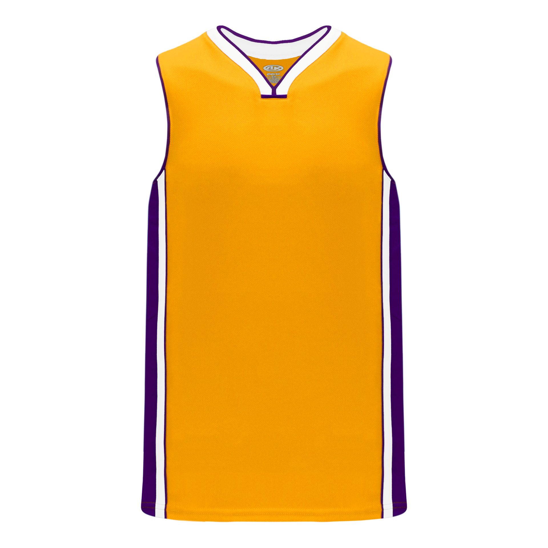 Athletic Knit (AK) B1715Y-435 Youth LA Lakers Gold Pro Basketball