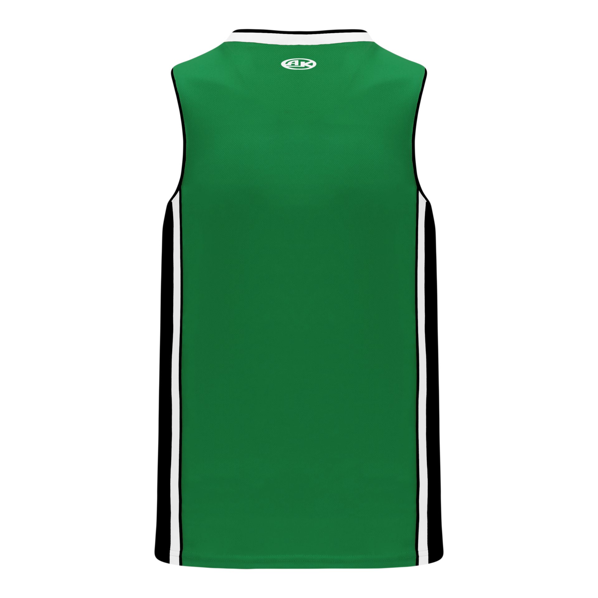 Athletic Knit (AK) B1715A-440 Adult Kelly Green/Black/White Pro Basketball Jersey XXX-Large
