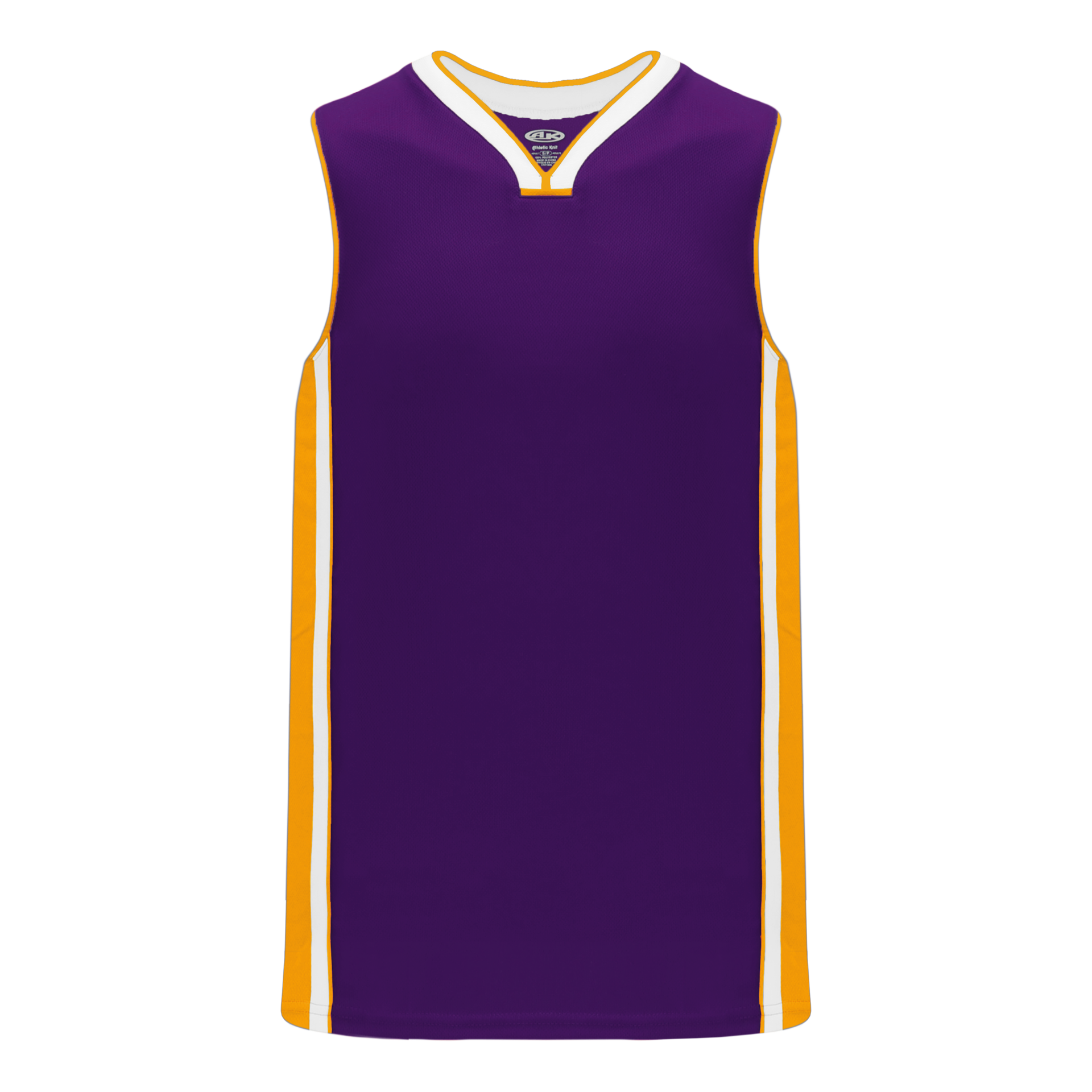 Athletic Knit (AK) B1715A-441 Adult LA Lakers Purple Pro