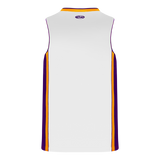 Athletic Knit (AK) B1715Y-726 Youth LA Lakers White Pro Basketball Jersey