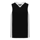 Athletic Knit (AK) B1715Y-918 Youth San Antonio Spurs Black Pro Basketball Jersey