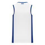 Athletic Knit (AK) B2115Y-207 Youth White/Royal Blue Pro Basketball Jersey