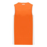 Athletic Knit (AK) B2115M-238 Mens Orange/White Pro Basketball Jersey