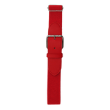 Athletic Knit (AK) BA101 Red Baseball Belt - PSH Sports