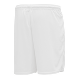 Athletic Knit (AK) BAS1300Y-000 Youth White Baseball Shorts