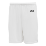 Athletic Knit (AK) BAS1300L-000 Ladies White Baseball Shorts