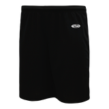 Athletic Knit (AK) BAS1300Y-001 Youth Black Baseball Shorts
