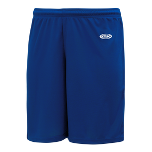 Athletic Knit (AK) BAS1300M-002 Mens Royal Blue Baseball Shorts