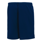 Athletic Knit (AK) BAS1300M-004 Mens Navy Baseball Shorts