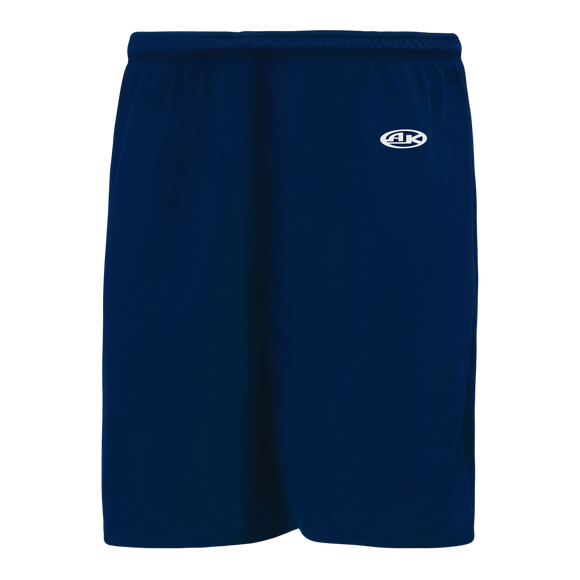 Athletic Knit (AK) BAS1300Y-004 Youth Navy Baseball Shorts