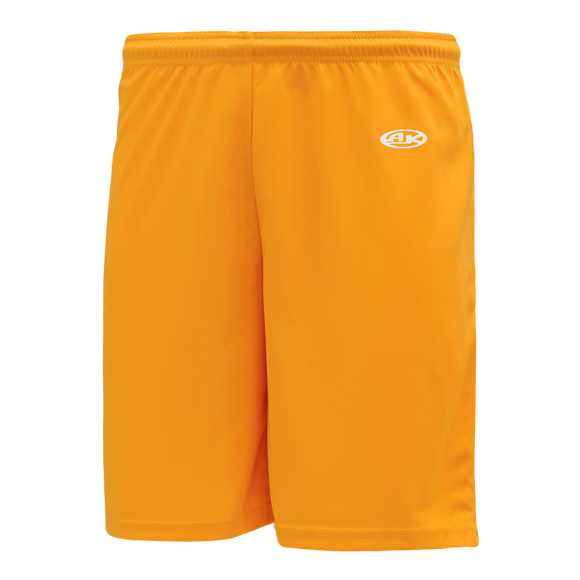 Athletic Knit (AK) BAS1300M-006 Mens Gold Baseball Shorts - PSH Sports