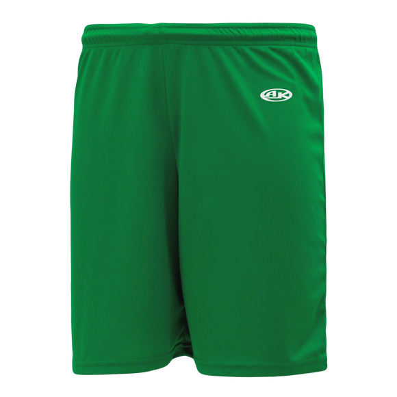 Athletic Knit (AK) BAS1300L-007 Ladies Kelly Green Baseball Shorts