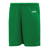 Athletic Knit (AK) BAS1300L-007 Ladies Kelly Green Baseball Shorts