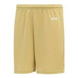Athletic Knit (AK) BAS1300M-008 Mens Vegas Gold Baseball Shorts - PSH Sports