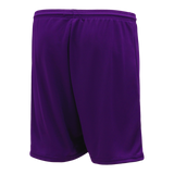 Athletic Knit (AK) BAS1300M-010 Mens Purple Baseball Shorts