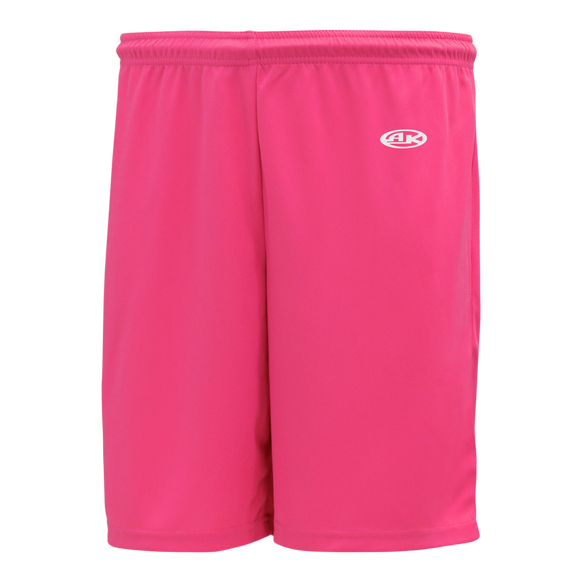 Athletic Knit (AK) BAS1300L-014 Ladies Pink Baseball Shorts