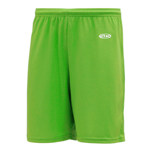 Athletic Knit (AK) BAS1300L-031 Ladies Lime Green Baseball Shorts