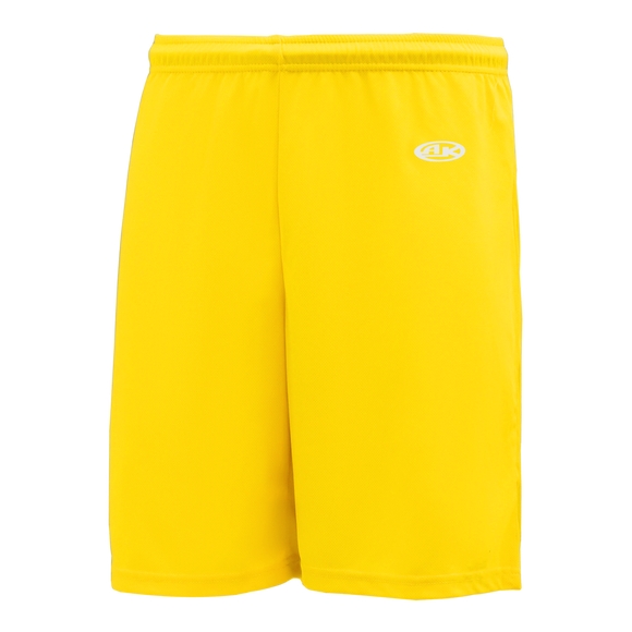 Athletic Knit (AK) BAS1300M-055 Mens Maize Baseball Shorts - PSH Sports